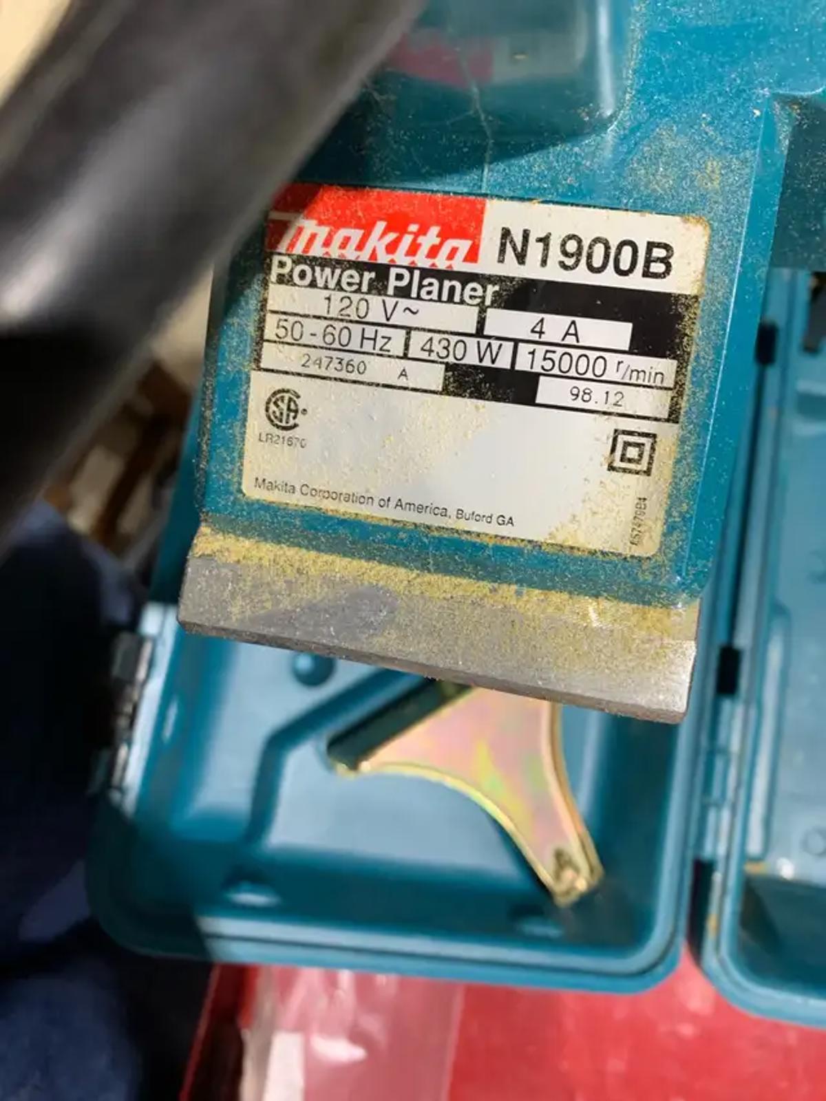 Makita Power Planer
