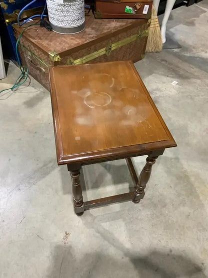 Vintage Faux Drawer Side Table