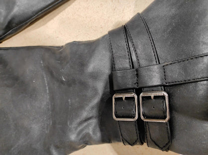 American Eagle Tall Boots Women’s Size 7 Black Knee High Zip Up