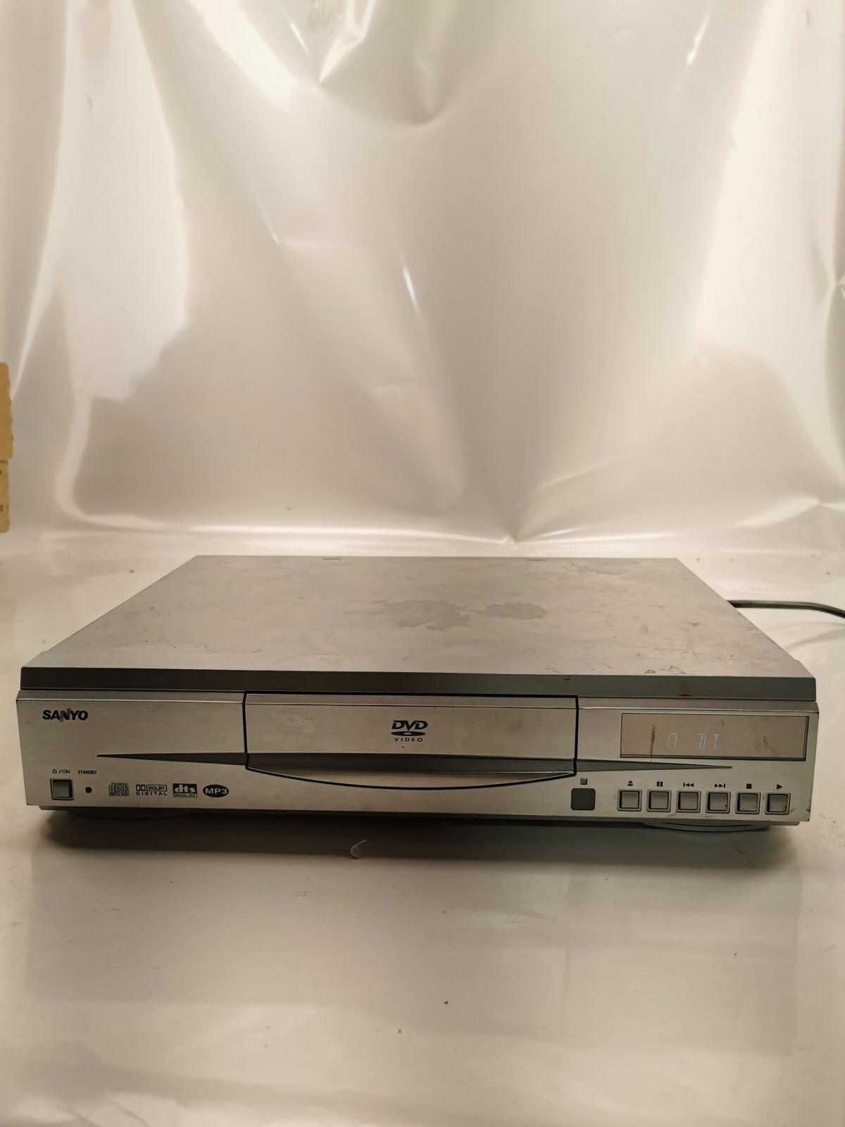 Lecteur DVD vidéo numérique composant Sanyo DVD-7201.