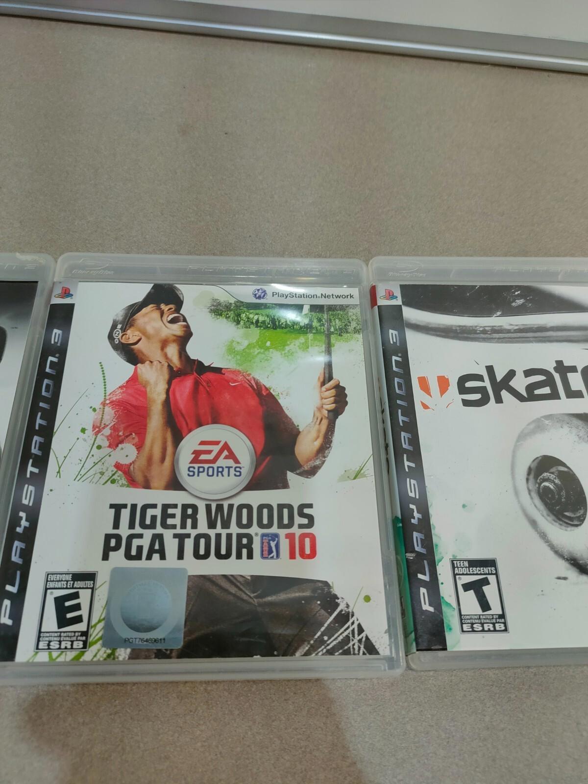 Lot of 3 PS3 Games, GRID, TIGER WOODS PGA TOUR 10 & Skate