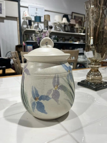 Floral Ceramic Jar