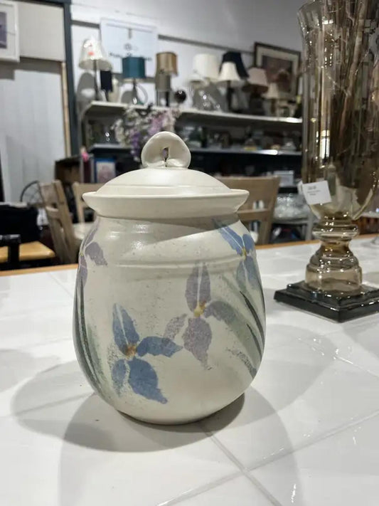 Floral Ceramic Jar