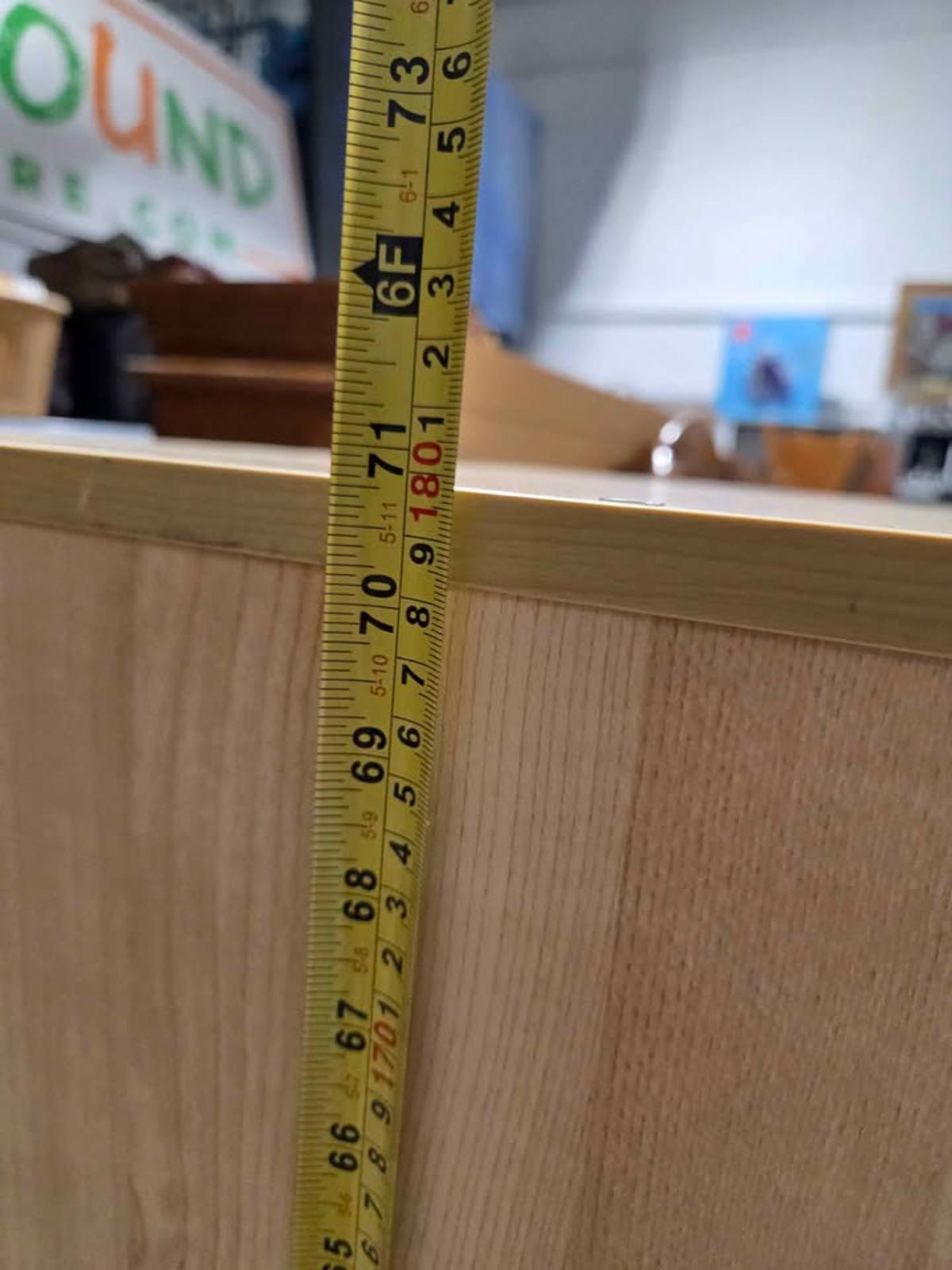 Ikea Light wood wardrobe with Doubld Doors