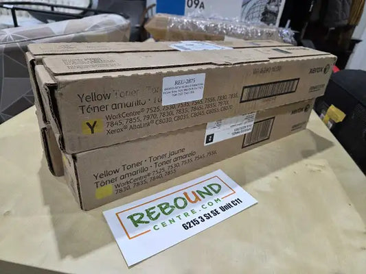 Xerox Yellow Toner Cartridge - 4 Available