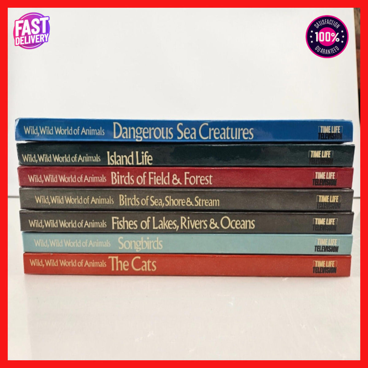 Le monde sauvage des animaux - Coffret de 7 livres