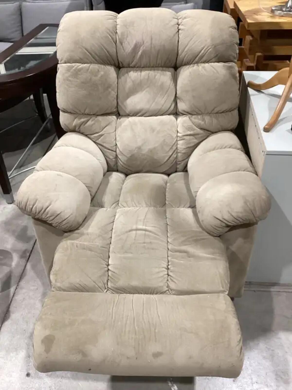 Lazy boy Beige Recliner Chair