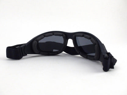 Bobster Eyewear Goggles With Case, 3 Sets Of Lenses & Cloth