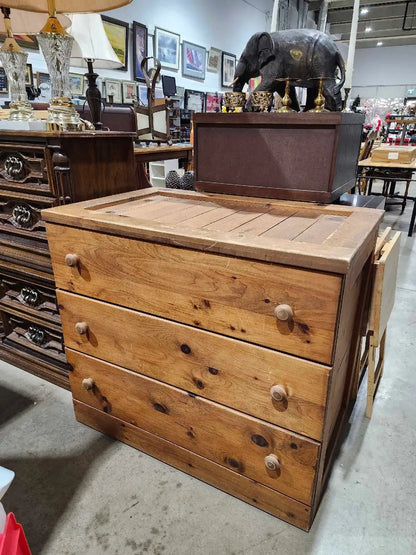 Handmade Rustic Wooden Dresser