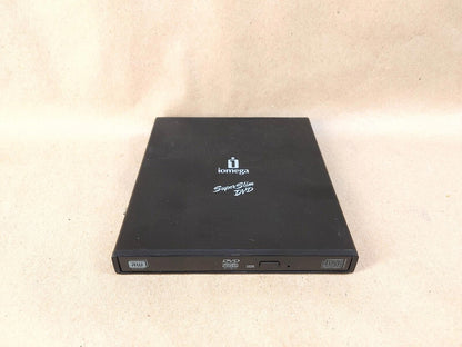 Good Condition iomega SuperSlim DVDRW8X-U Black Tested Working