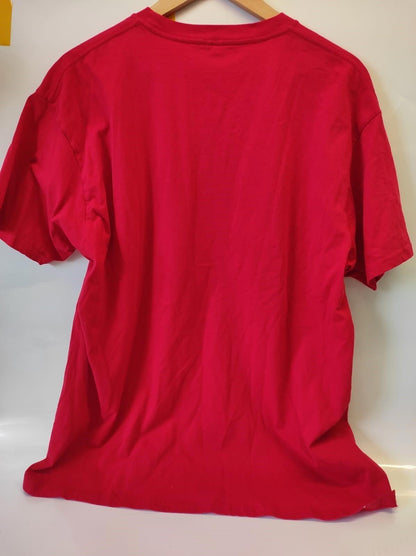 Toronto Raptors Primary Logo Fanatics Branded T-Shirt Men's - RED XL