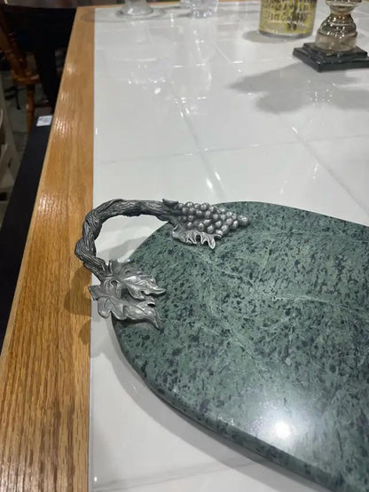 Green Marble Tray