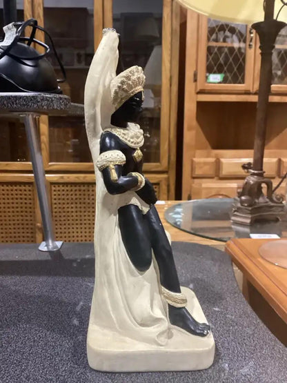 Favorware Chalkware Vintage Collectable Ballet Dancer Statue