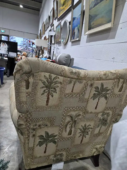 Comfy Tree Pattern ArmChair