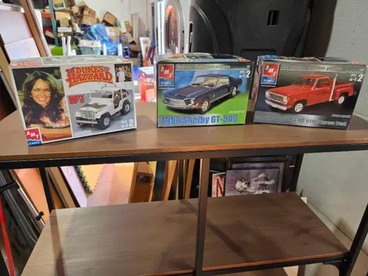 New! AMT Model Car Kits - 3 Available