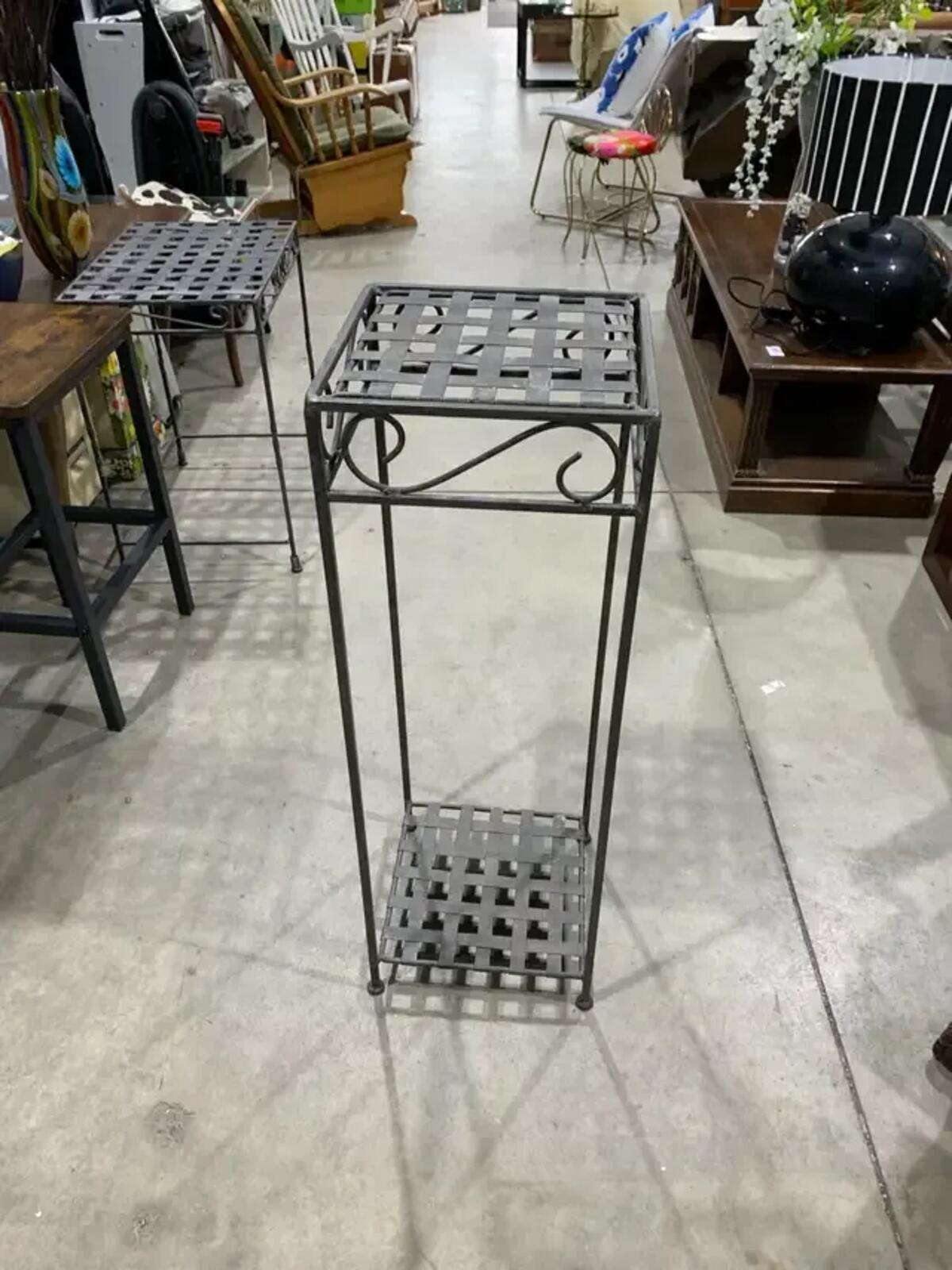 Tall Metal Plant Stand