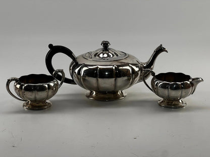 Antique Heavy Quality Tea / Coffee Sugar And  Milk Set   - MARLBORO PL