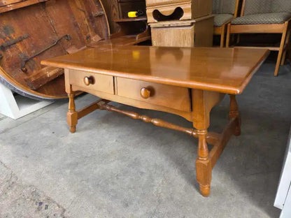 Vilas Wooden Coffee Table with Drawer