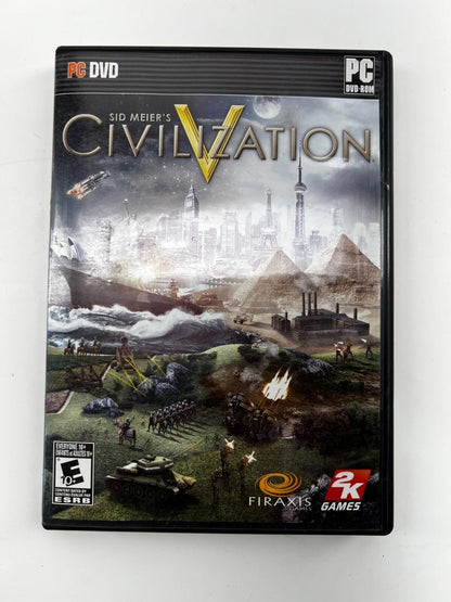 PC Game, Sid Meier's Civilization V 5 , CD-Dvd Rom