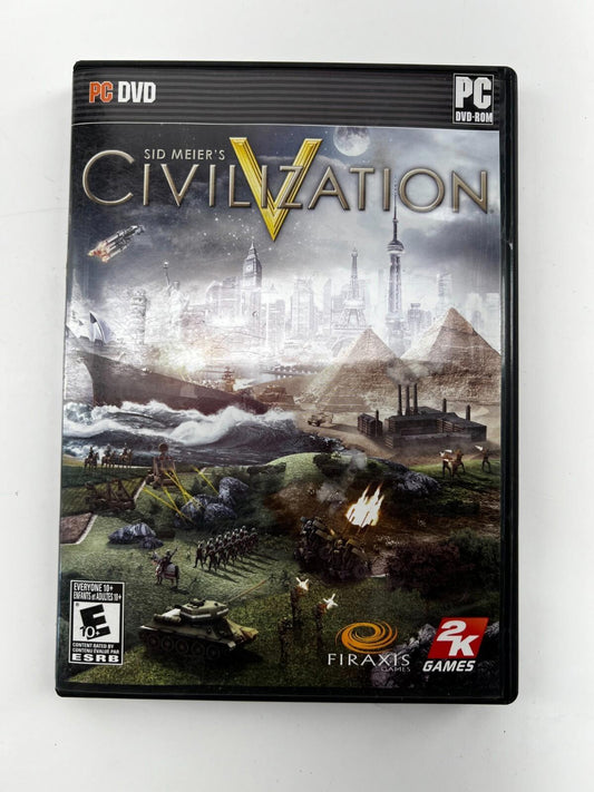 PC Game, Sid Meier's Civilization V 5 , CD-Dvd Rom