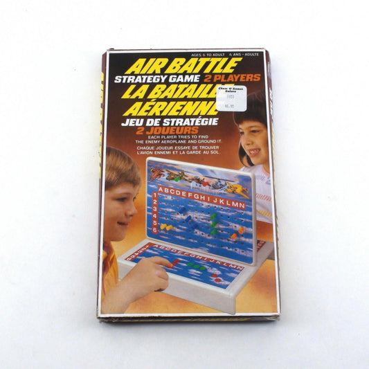 Vintage Travel Games Lot Of 2 - Pop O' Matic Trouble, Air Battle Strategy Game