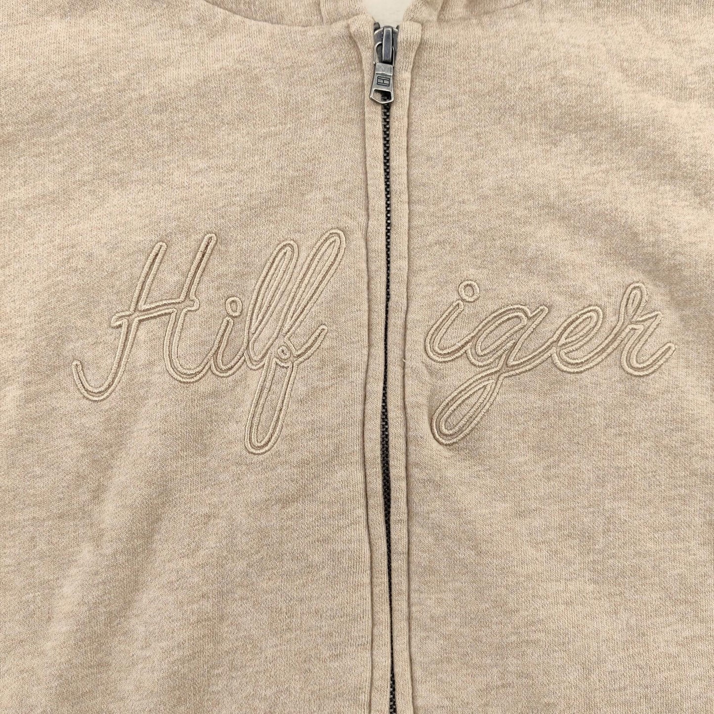 Tommy Hilfiger Beige Fleece Lined Hoodie Women's Size XL