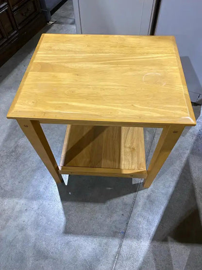 Large Wood Side Table