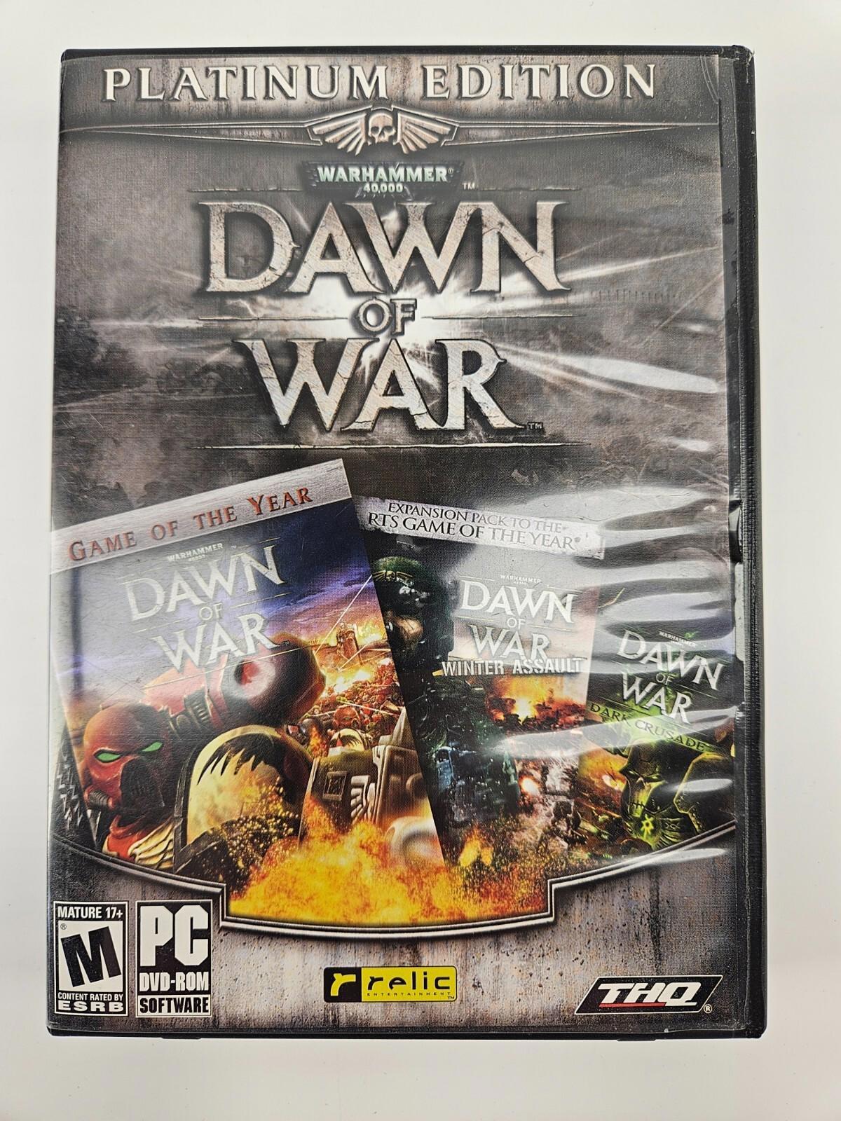 Warhammer 40,000 : Dawn of War -- Platinum Edition (PC, 2007)
