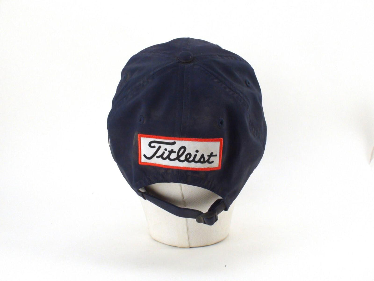 Titleist Tour Golf Cap, Hat - FJ, Pro V1, Gemini, Patch - Adjustable Navy Blue