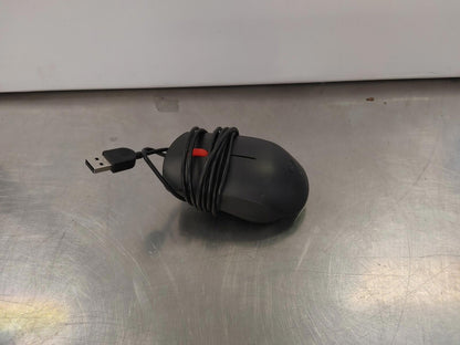 Excellent Condition Lenovo Wired USB Office Mouse Model SM-8823 Black Working