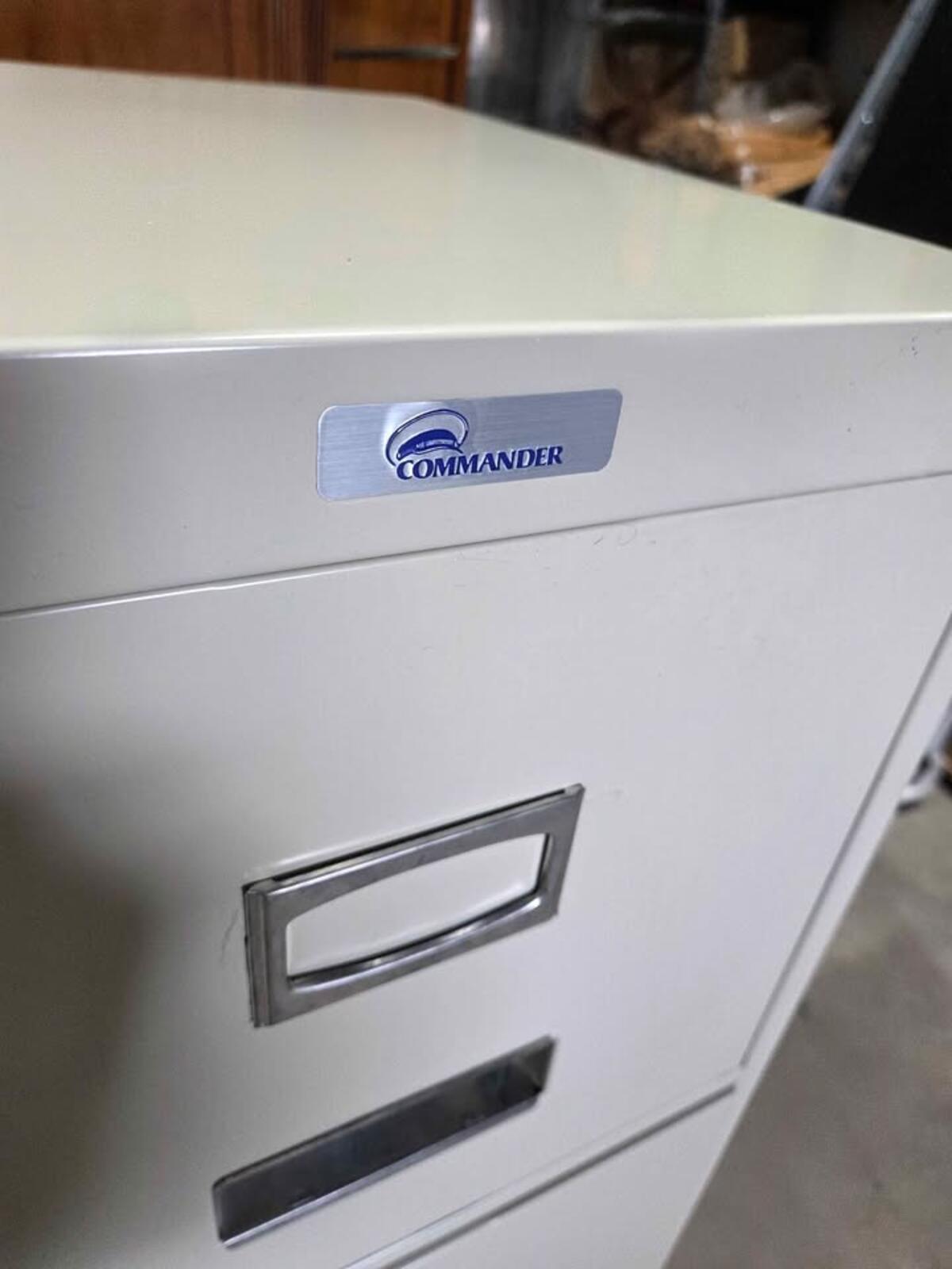 Commander 4-Drawer Metal Filing Cabinet