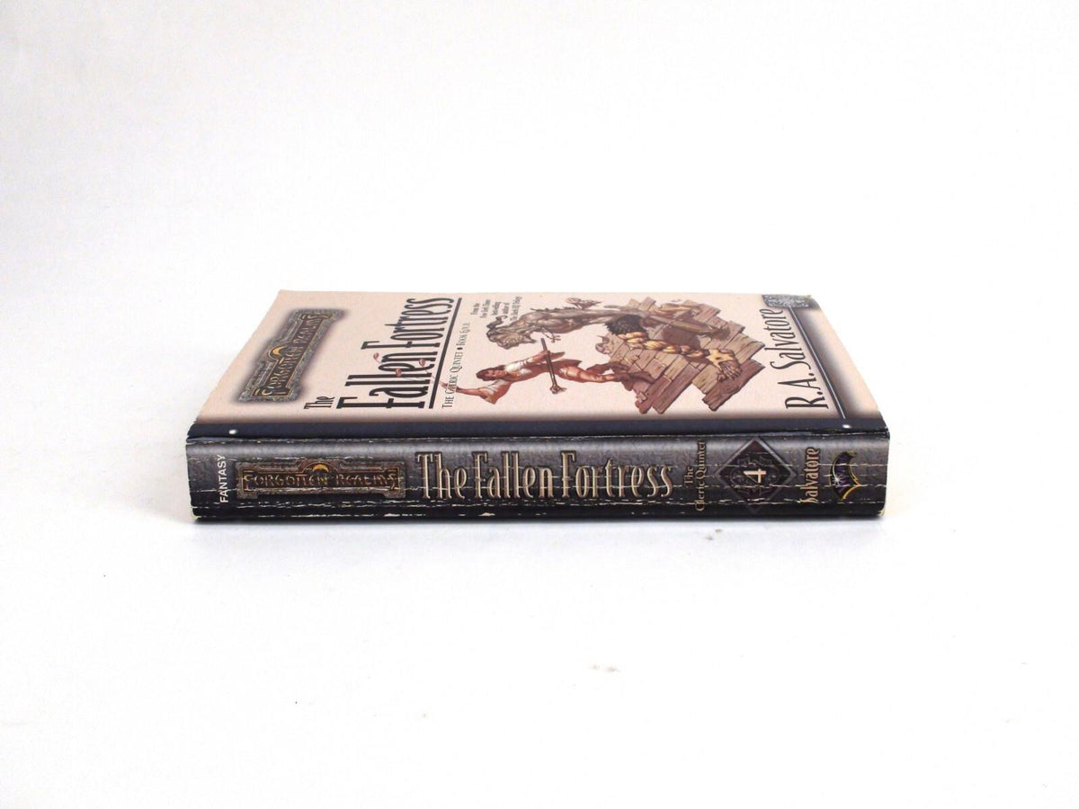 TSR Forgotten Realms, édition poche, La Forteresse déchue de R.A. Salvatore, tome quatre