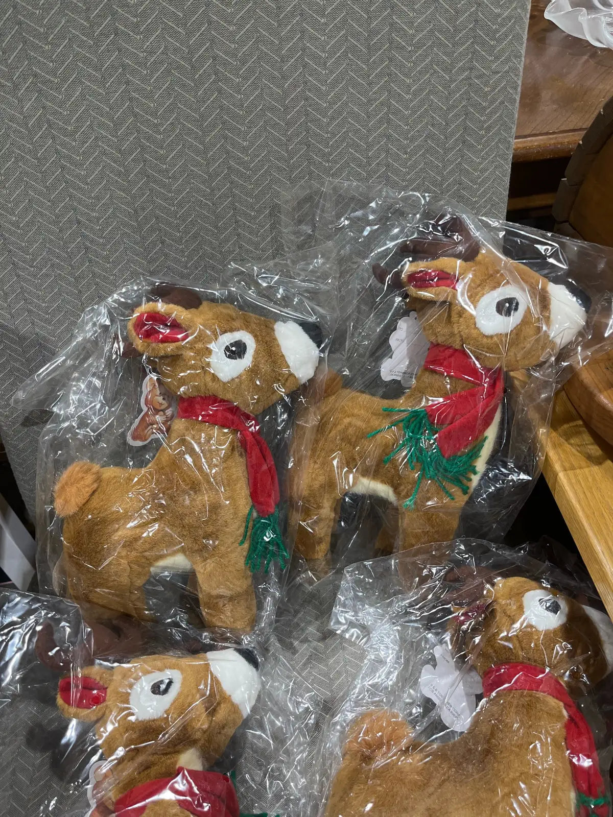 Plush Christmas Time Reindeer