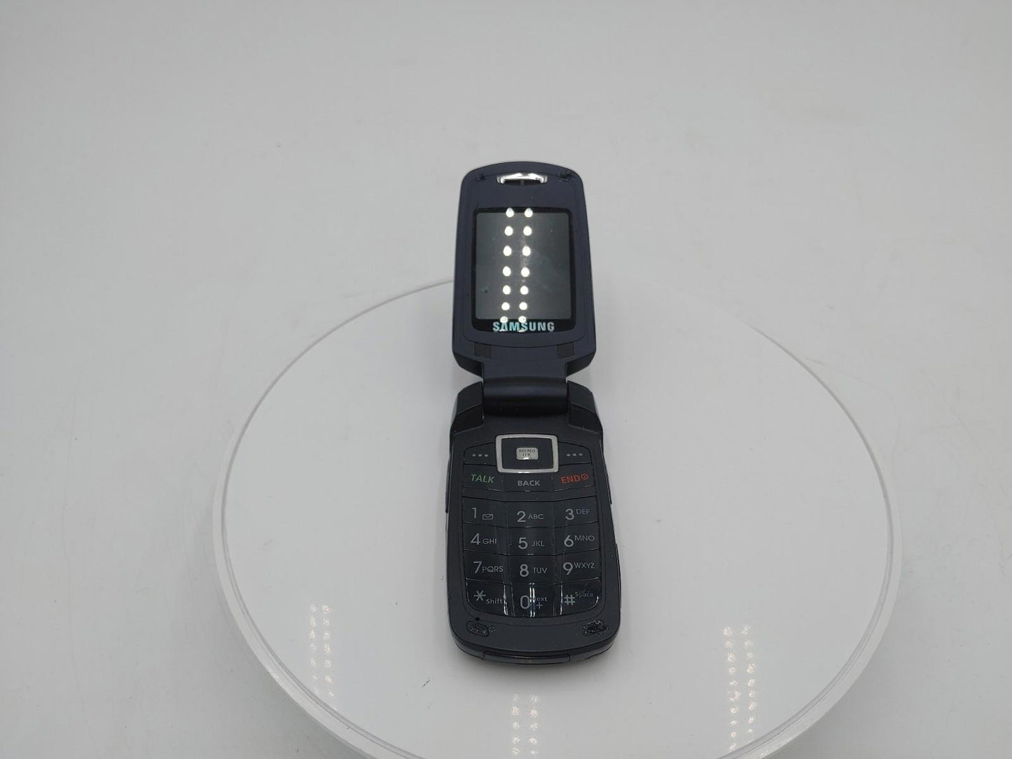 Good Condition Samsung SPH-M500 Flip Phone Black Untested