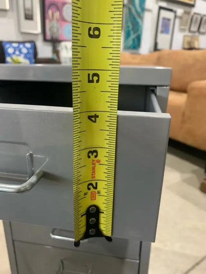 Metal Filing Cabinet with 6 Drawers