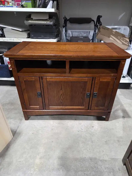 Ashley Signature Oak TV Stand