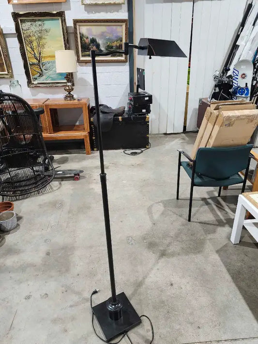 Black Metal Floor Lamp