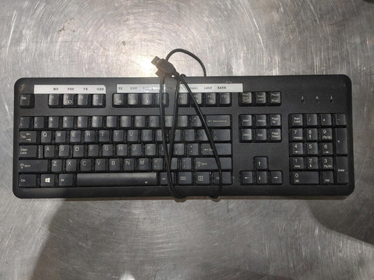 HP KU-1156 Wired USB Keyboard Black - Fair