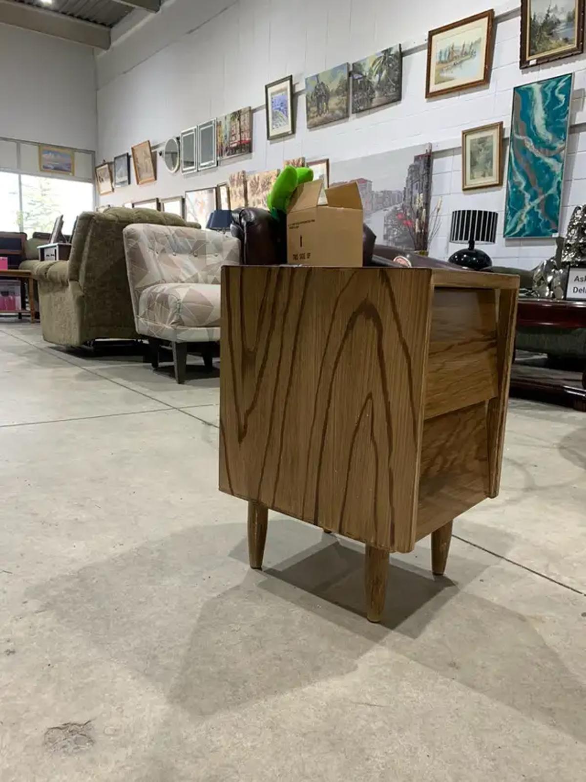 Small Wood Side Table