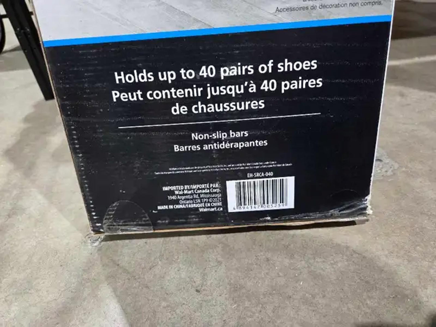New! Mainstays 8 Tier Shoe Rack