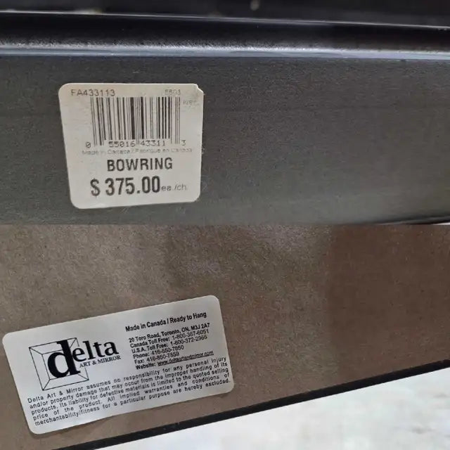 Delta Large Abstract Wall Art