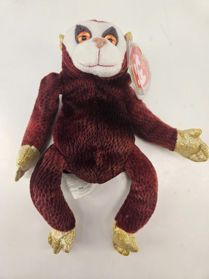 2000 Rare & Retired Beanie Babies CHINESE ZODIAC Year Of The Monkey 8”