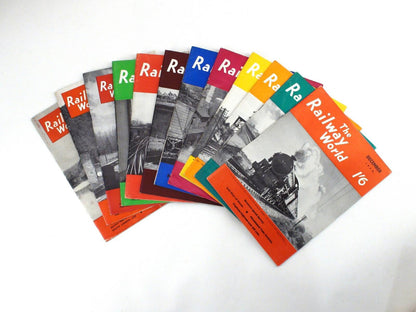 The Railway Magazine 1954 Complete 12 Issues - Great Condition