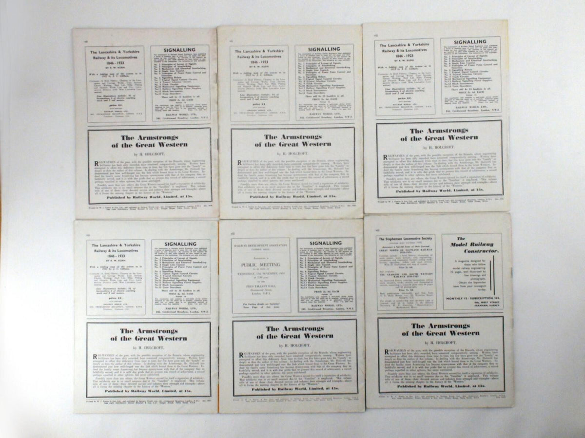 The Railway Magazine 1954 Complete 12 Issues - Great Condition