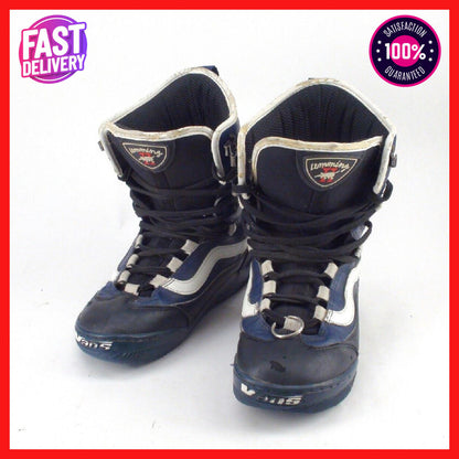Vans Lemming II Vintage Snowboard Winter Boots, Blue, Men's Size 8 - Pre-Owned