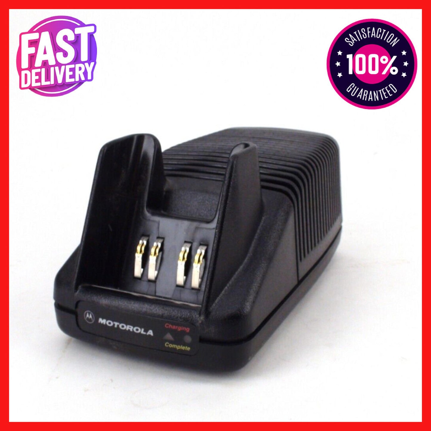 Motorola AA16740 Charging Base & Battery Pack For XTS3000 - Tested, No Cable