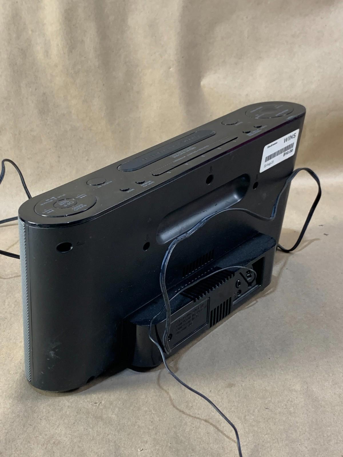 Sony Dream Machine ICF-CS10iP FM/AM Clock Radio Alarm iPod Dock