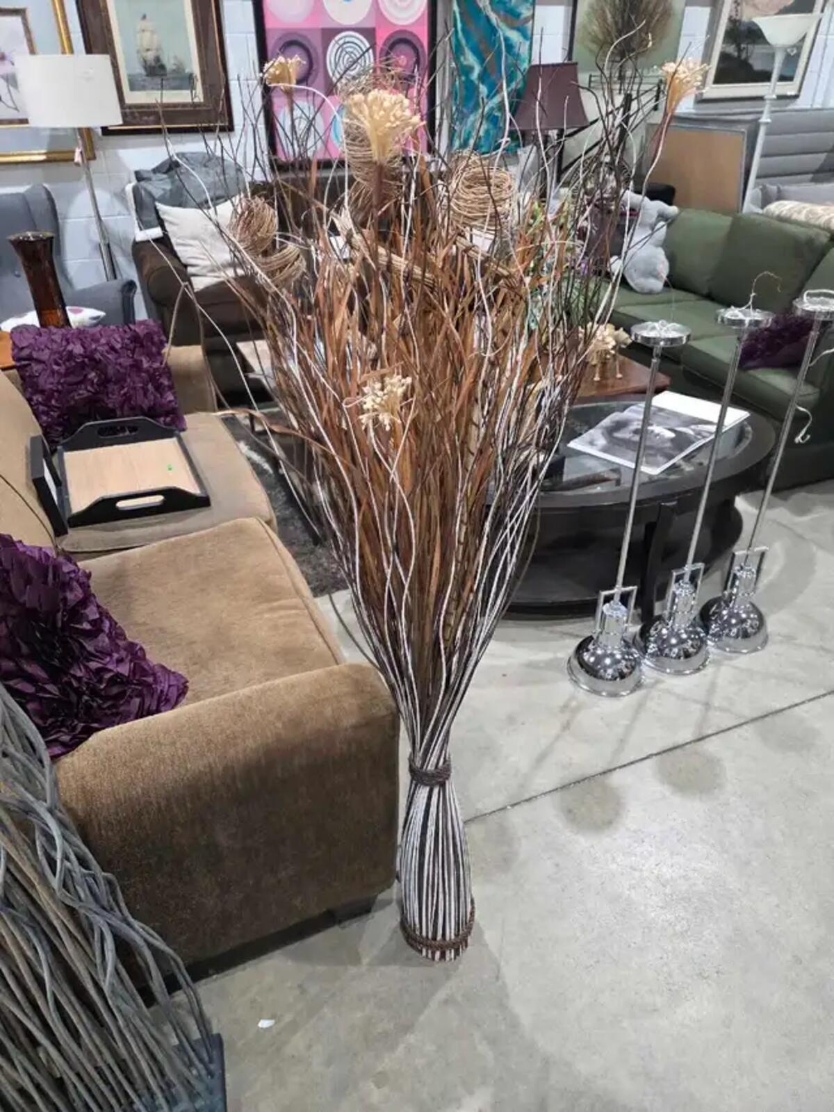 Decorative Dried Floral Arrangement