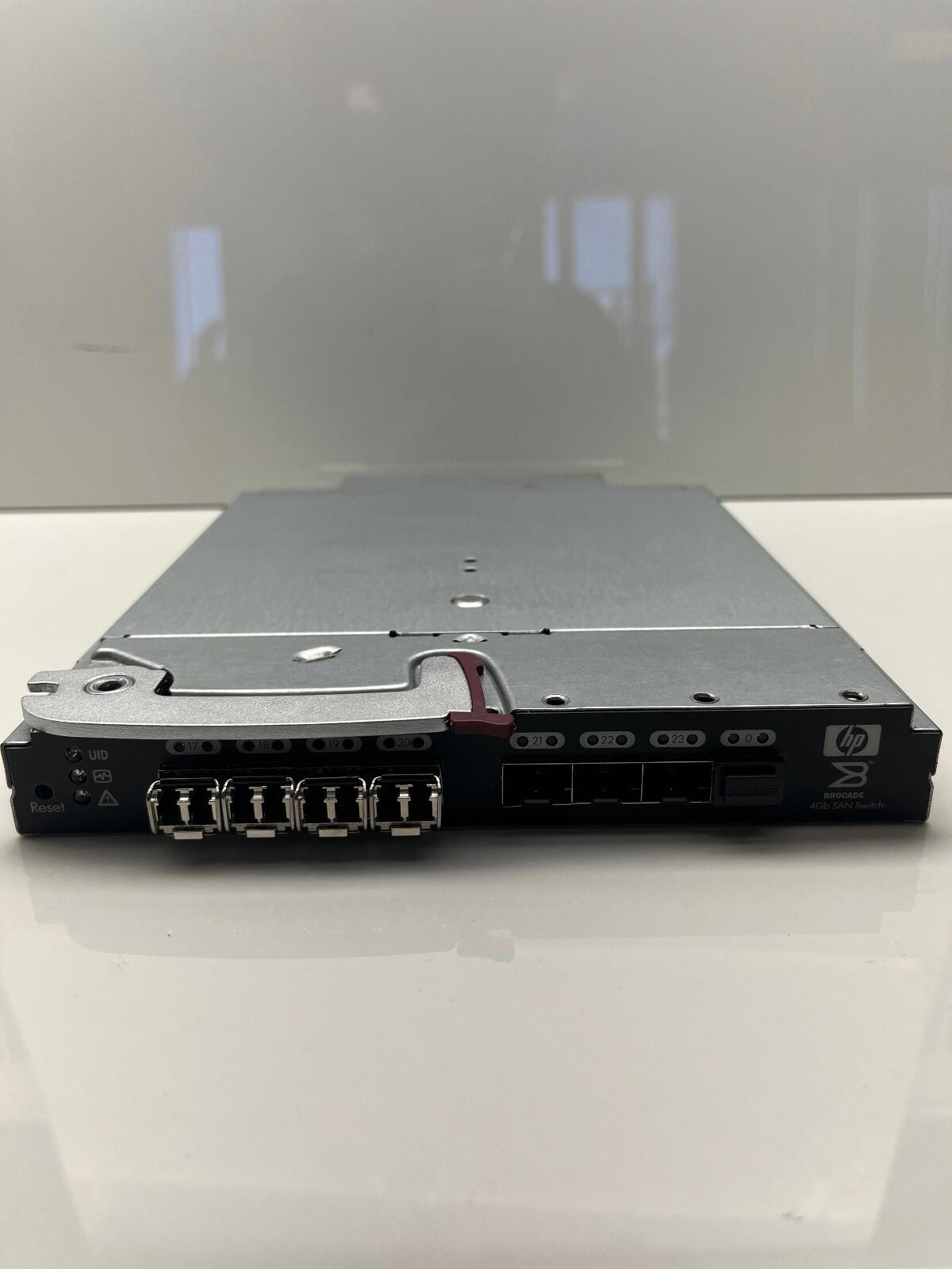 HSTNS-1B10 Brocade 4Gb SAN Switch 411120-001 For HP BLC3000 UNTESTED FOR PARTS