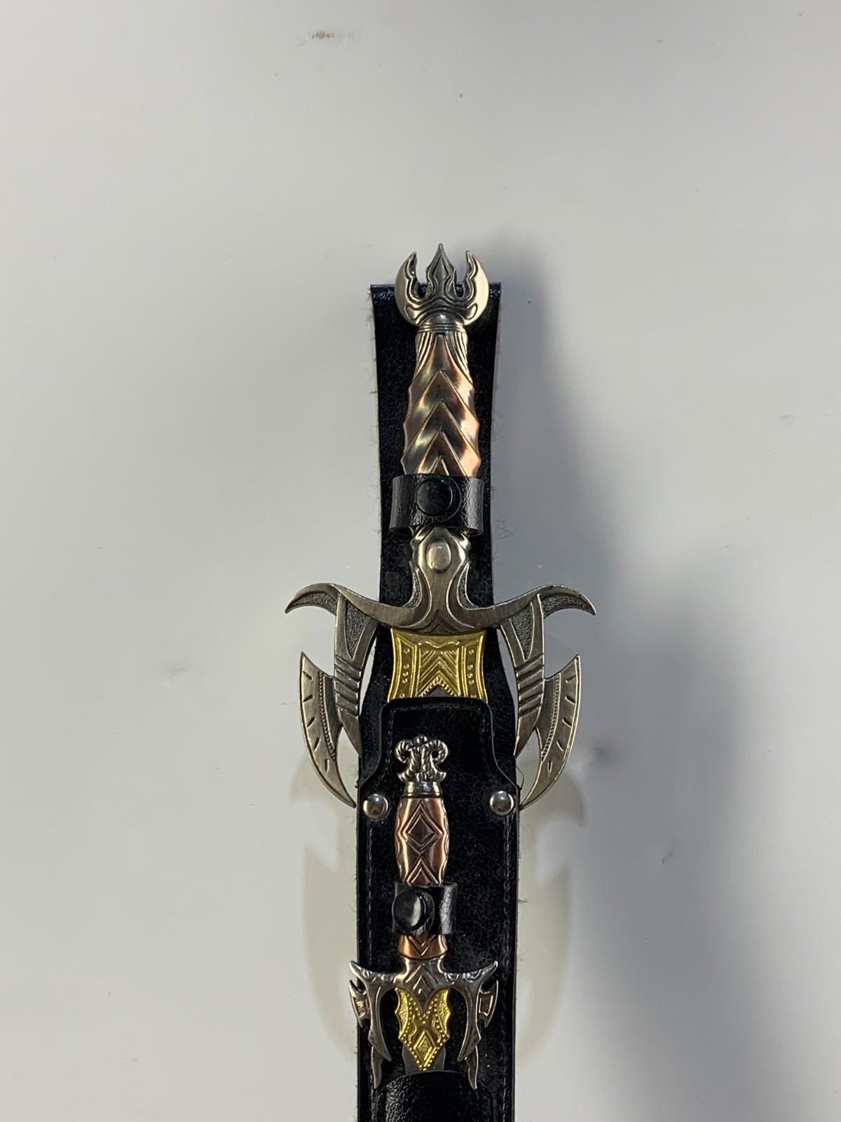 Two 17" & 10" Fantasy Darkness Short Swords.